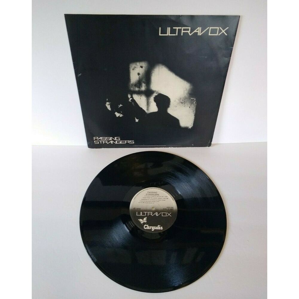Ultravox ‎Passing Strangers Vinyl EP 12" Record Synth-Pop New Wave 1980 UK EX